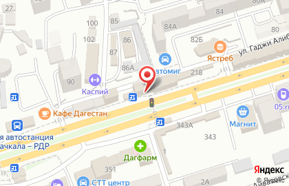Магазин ХОЗМАГ 05.ru на проспекте Али-Гаджи Акушинского на карте