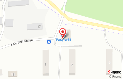 Продуктовый магазин Радуга-М на карте
