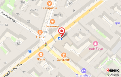 Цветочный магазин на Загородном проспекте, 18 на карте