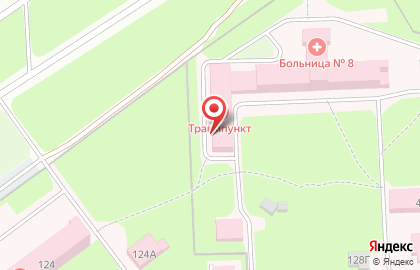 Травмпункт Городская больница №8 на карте