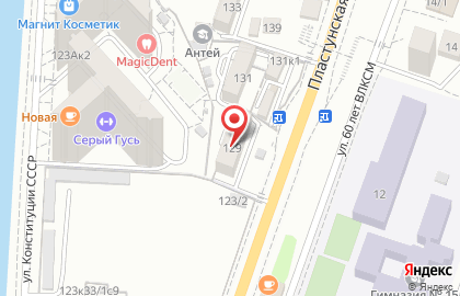 Типография Принт-Центр на Пластунской улице на карте