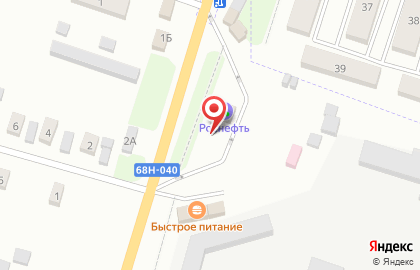 Автомойка Роснефть в Тамбове на карте