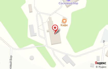 Пансионат с лечением Сосновый бор на карте