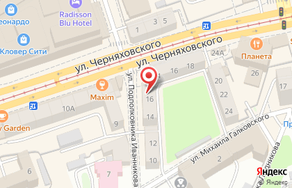 Интим-магазин Erocode на улице Подполковника Иванникова на карте