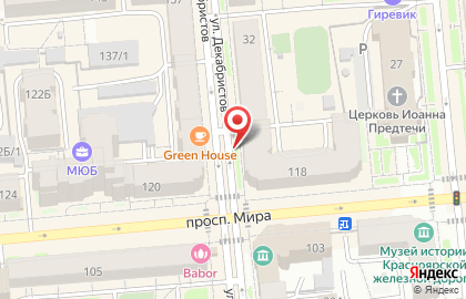 Сыроварня Fratelli в Железнодорожном районе на карте