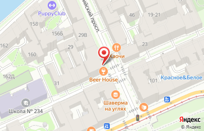 Beer House Staff на метро Балтийская на карте