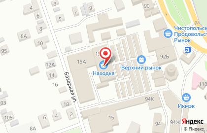 База оптовых цен Находка на Базарной улице на карте