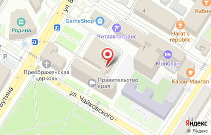Почтовое отделение №21 на улице Чайковского на карте