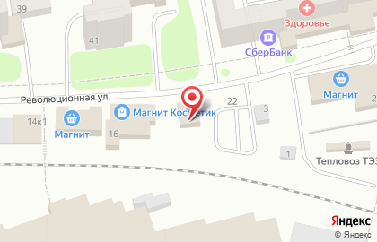 Комиссионный магазин Аванс на Революционной улице на карте