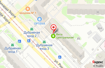 Магазин тканей и текстиля Русский ситец на улице Рихарда Зорге на карте