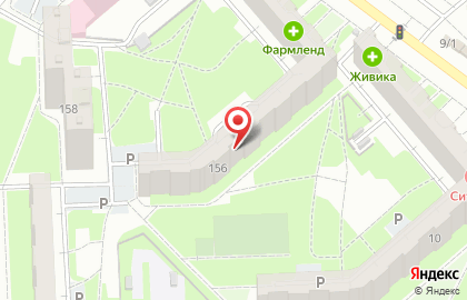 Бар Суши Шоп в Железнодорожном районе на карте