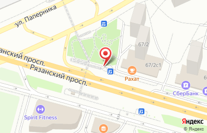 Киоск печатной продукции АМО-Пресс на Рязанском проспекте на карте