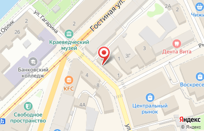 Салон-магазин Антенный маркет в Заводском районе на карте