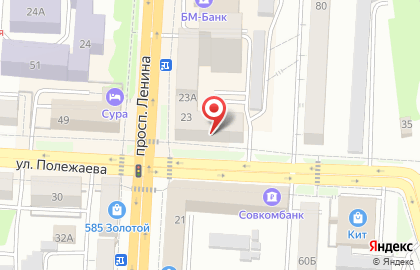 Мебельный салон Стиль жизни на проспекте Ленина на карте