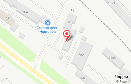 ООО Эваз на Сырковском шоссе на карте