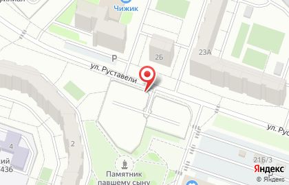 Автостоянка в Челябинске на карте
