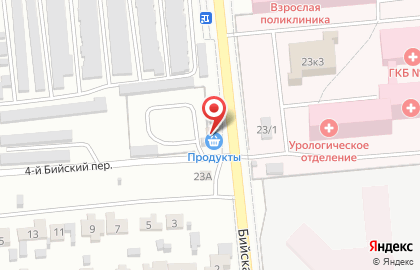 Автостоянка в Новосибирске на карте