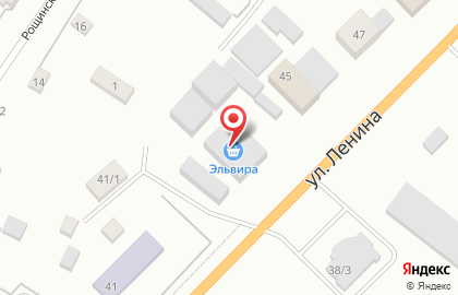 Эльвира на карте