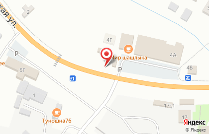 Продуктовый магазин на Костромской на карте