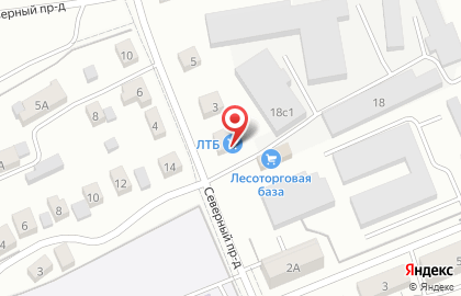 Лесоторговая база в Коврове на карте