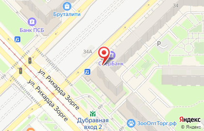 Пекарня Хлебико на улице Юлиуса Фучика на карте