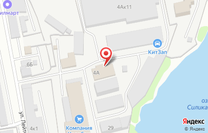 Торговая компания Колобок на улице Лейтенанта Шмидта на карте