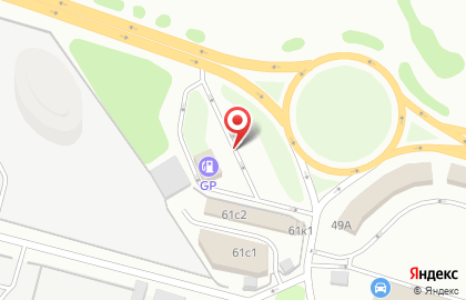 GP на Киевском шоссе на карте