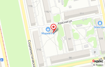 Бар Бочка на Социалистической улице на карте