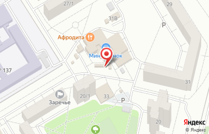 Магазин фруктов и овощей на проспекте Комарова на карте