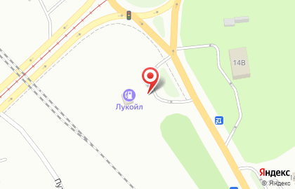 АЗС Лукойл в Екатеринбурге на карте