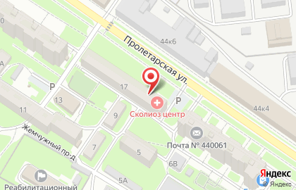 Адвокатский кабинет Фролова М.М. в Железнодорожном районе на карте