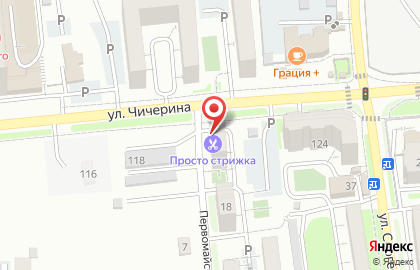Туристическая компания Anex tour на улице Чичерина на карте