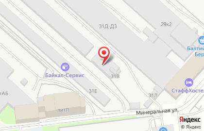 Автосервис Глушитель Сервис на Минеральной улице на карте