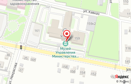 Управление МВД России по Пензенской области в Ленинском районе на карте