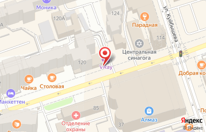 Ффин Банк на Екатерининской улице на карте