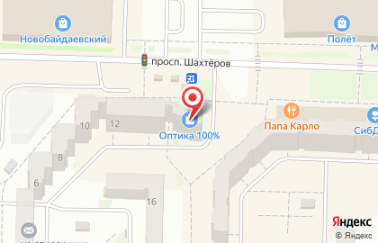 Оптика 100% в Орджоникидзевском районе на карте