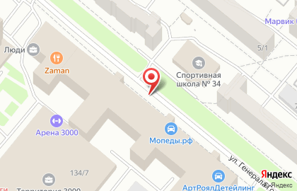 Бизнес-партнер на улице Менделеева на карте