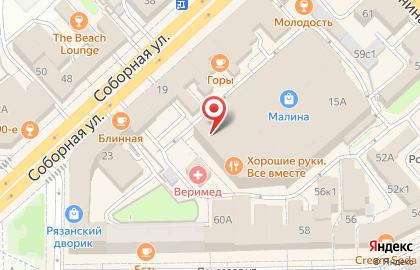 Интернет-провайдер Дом.ру на карте