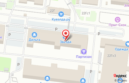 Сеть супермаркетов дверей Торэкс на Октябрьской улице на карте