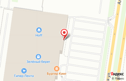Гипермаркет мебели и товаров для дома Hoff в Тюмени на карте