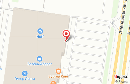 Ресторан быстрого питания Бургер Кинг в Тюмени на карте