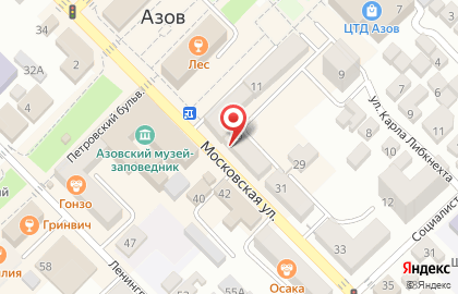 IT-Азов на Московской улице на карте