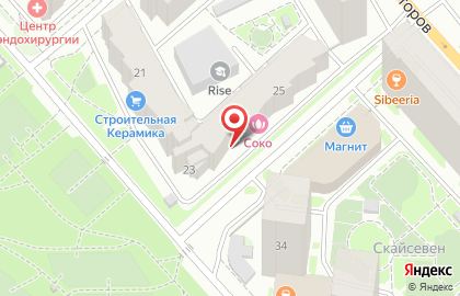 Туроператор Pegas Touristik в Советском районе на карте