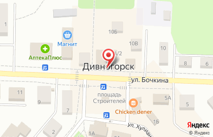 Стиль-центр КристиАнна на улице Бочкина на карте