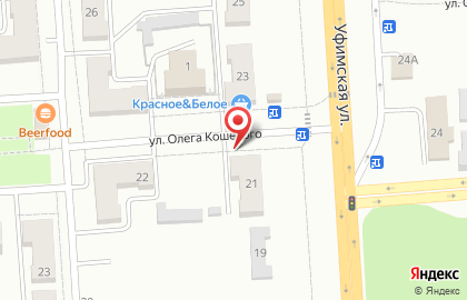 Компания по продаже и приему аккумуляторов Эко Сервис на Уфимской улице на карте