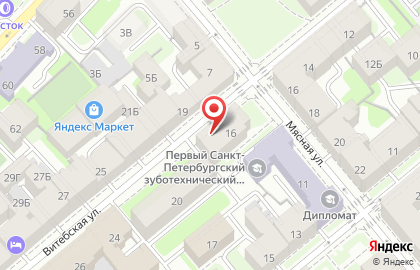СпециализированаяКолегия адвокатов Санкт-Петербург на карте