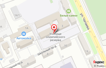 Ангел в Школьном проезде на карте