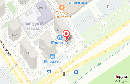 Скрепка на Острогожской улице на карте