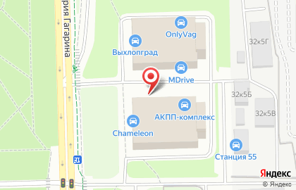 Школа бокса Boxing98 на проспекте Юрия Гагарина на карте