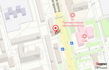 Любимая аптека на улице Гагарина на карте